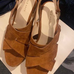 Never worn Cole Haan wedges. Size 8/8.5